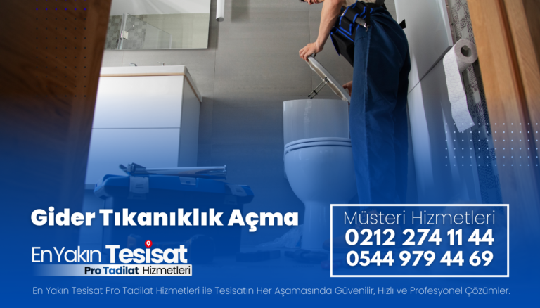 Bakırköy Gider Tıkanıklık Açma - Hızlı Servis