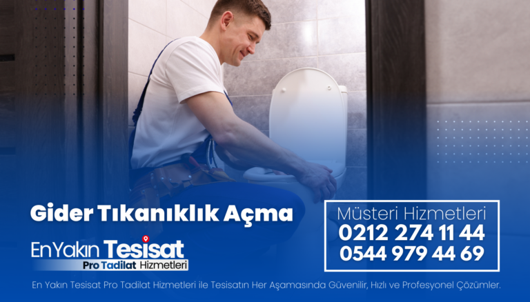 Vefa Gider Tıkanıklık Açma - Deneyimli Personel