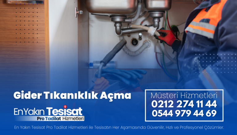 Vefa Gider Tıkanıklık Açma - Uygun Fiyatlı Hizmet