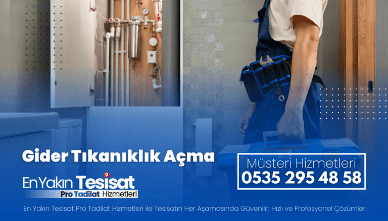 Küçükköy Gider Tıkanıklık Açma - Modern Ekipman