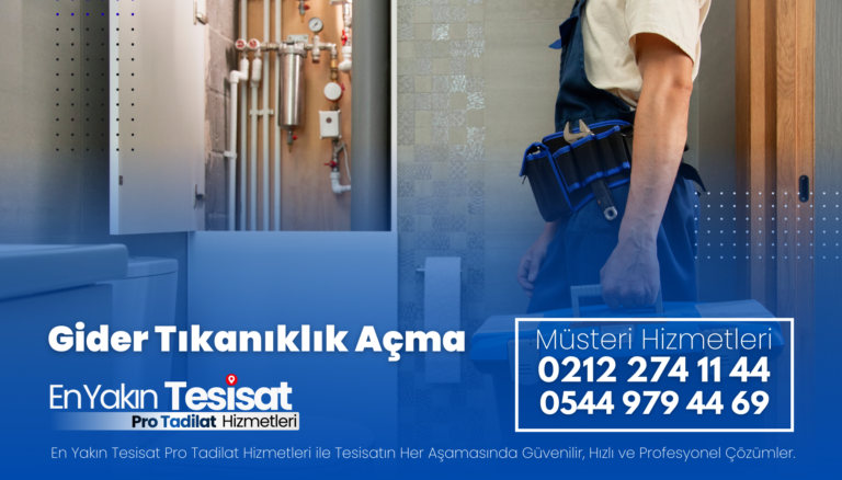 Aksaray Gider Tıkanıklık Açma - Geniş Kapsamlı Hizmet