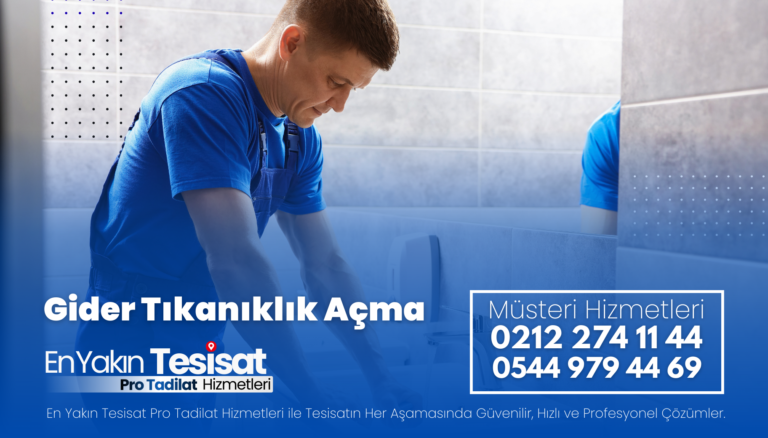 Büyükçekmece Gider Tıkanıklık Açma - Hızlı Servis