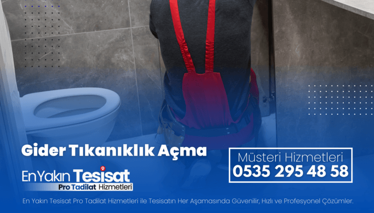 Karaköy Gider Tıkanıklık Açma - Kaliteli İşçilik