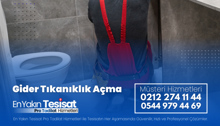 Yeşilpınar Gider Tıkanıklık Açma - Yerinde Çözüm